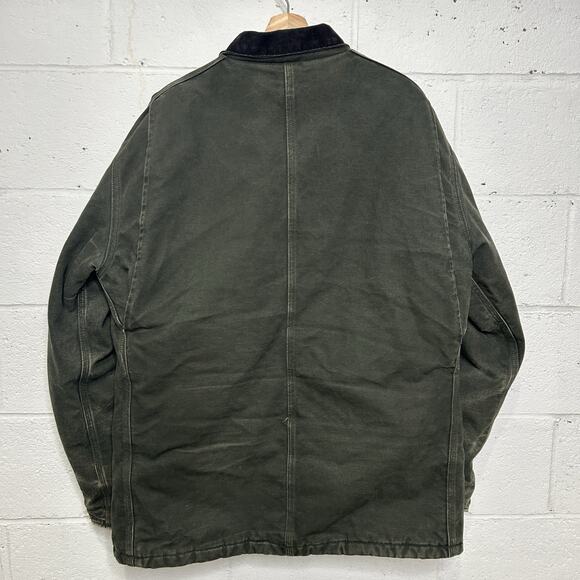 Vintage Carhartt Quilted Artic Jacket “Moss Green” C26 MOS - Picture 2 of 12